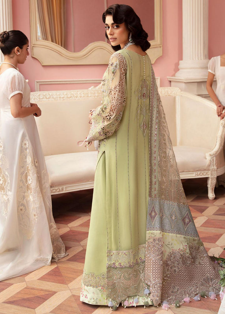 The Secret Garden By Nureh Embroidered Chiffon Suits Unstitched 4 Piece NU24SG NL-61 Mary - Luxury Collection