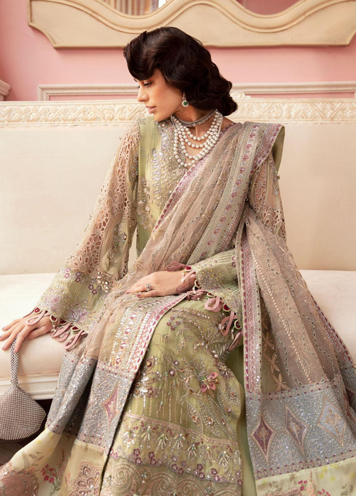 The Secret Garden By Nureh Embroidered Chiffon Suits Unstitched 4 Piece NU24SG NL-61 Mary - Luxury Collection