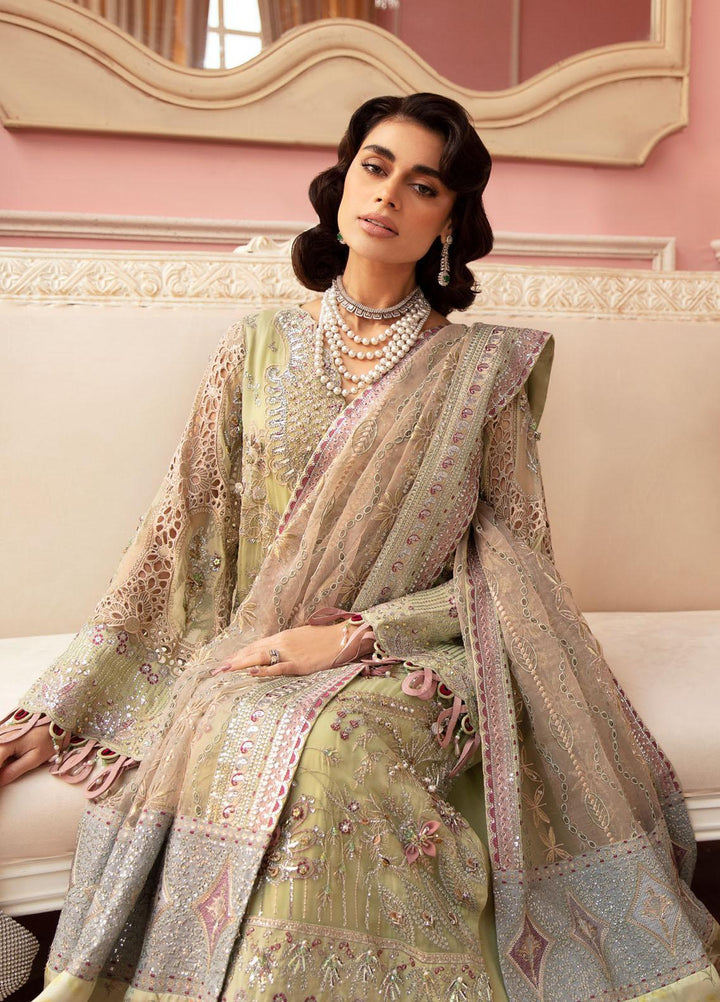 The Secret Garden By Nureh Embroidered Chiffon Suits Unstitched 4 Piece NU24SG NL-61 Mary - Luxury Collection