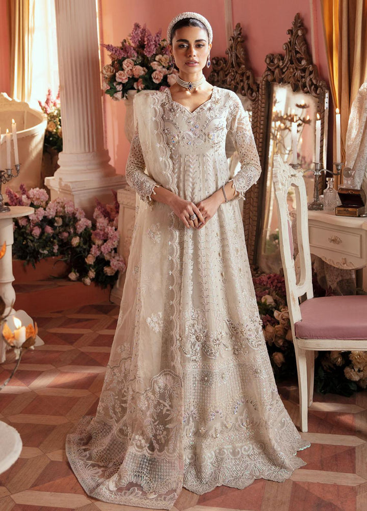 The Secret Garden By Nureh Embroidered Organza Suits Unstitched 4 Piece NU24SG NL-62 Selina - Luxury Collection