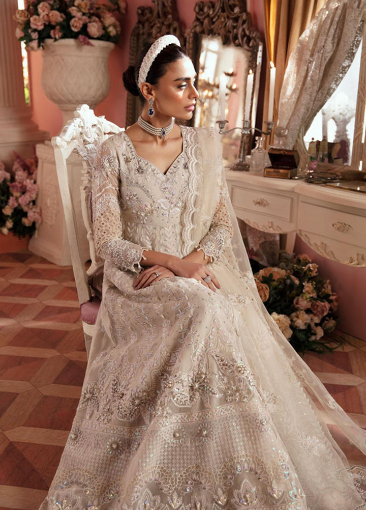 The Secret Garden By Nureh Embroidered Organza Suits Unstitched 4 Piece NU24SG NL-62 Selina - Luxury Collection