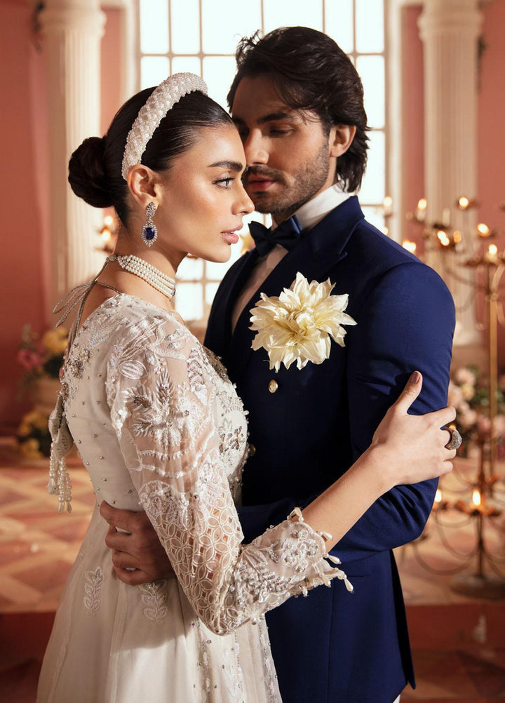 The Secret Garden By Nureh Embroidered Organza Suits Unstitched 4 Piece NU24SG NL-62 Selina - Luxury Collection