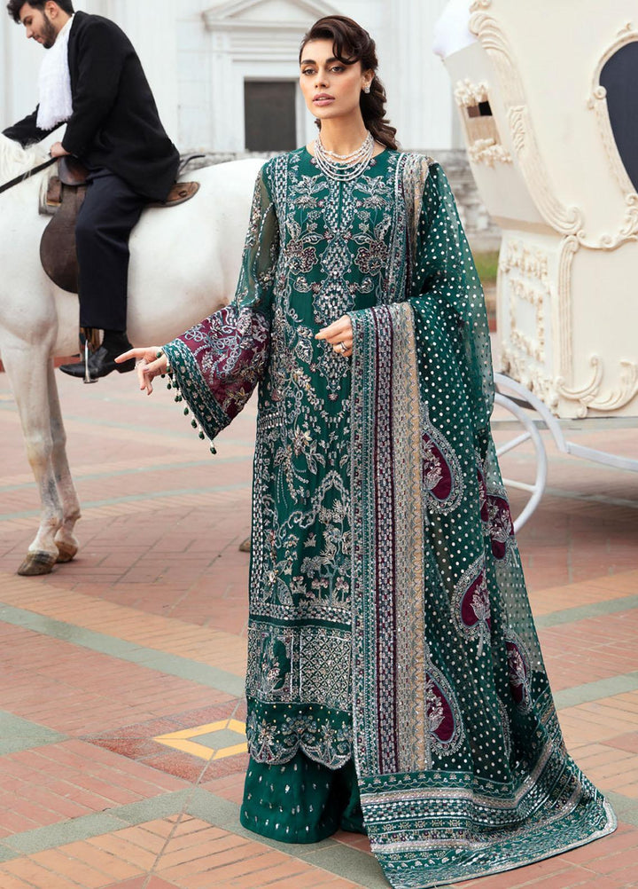 The Secret Garden By Nureh Embroidered Chiffon Suits Unstitched 4 Piece NU24SG NL-63 Victoria - Luxury Collection