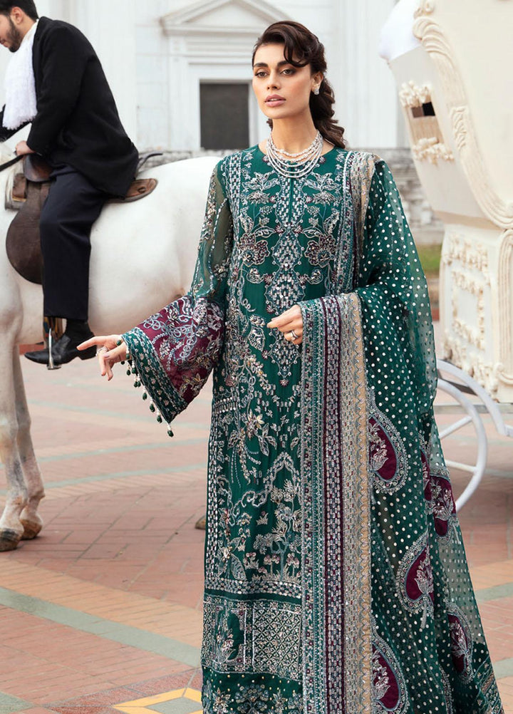 The Secret Garden By Nureh Embroidered Chiffon Suits Unstitched 4 Piece NU24SG NL-63 Victoria - Luxury Collection