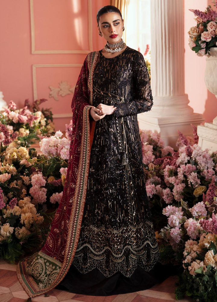 The Secret Garden By Nureh Embroidered Chiffon Suits Unstitched 4 Piece NU24SG NL-64 Stella - Luxury Collection
