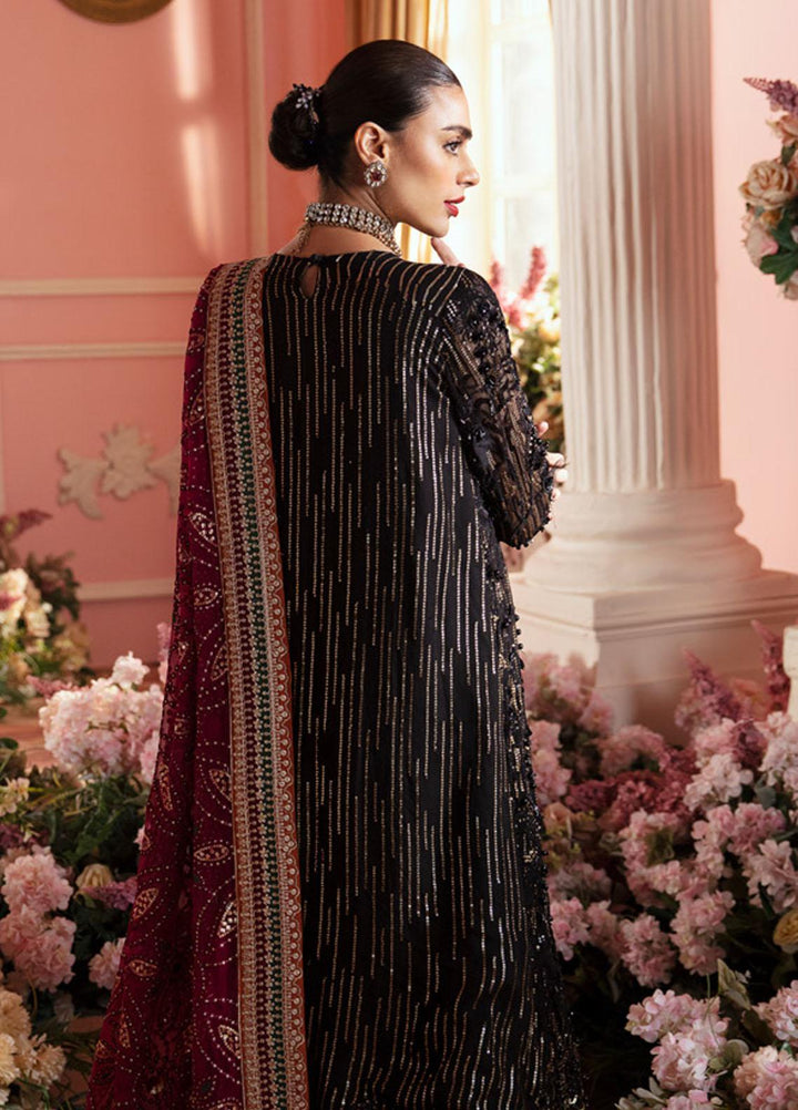 The Secret Garden By Nureh Embroidered Chiffon Suits Unstitched 4 Piece NU24SG NL-64 Stella - Luxury Collection