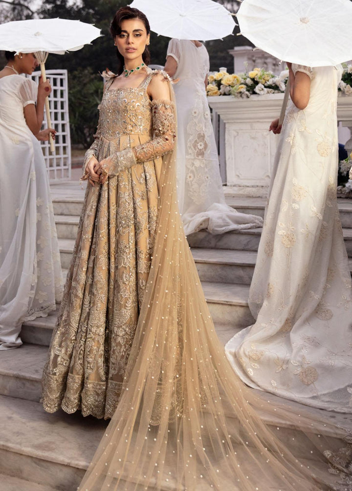 The Secret Garden By Nureh Embroidered Net Suits Unstitched 4 Piece NU24SG NL-65 Clara - Luxury Collection