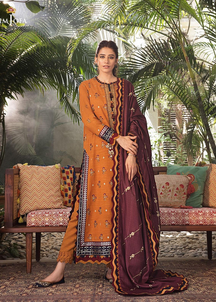 The Syra Edit by Asim Jofa Embroidered  Suits Unstitched 3 Piece AJ22SE AJK-01 - Winter Collection