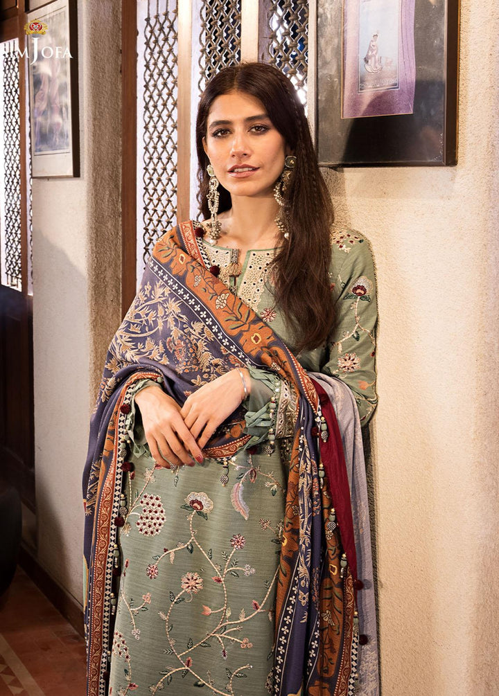 The Syra Edit by Asim Jofa Embroidered  Suits Unstitched 3 Piece AJ22SE AJK-03 - Winter Collection