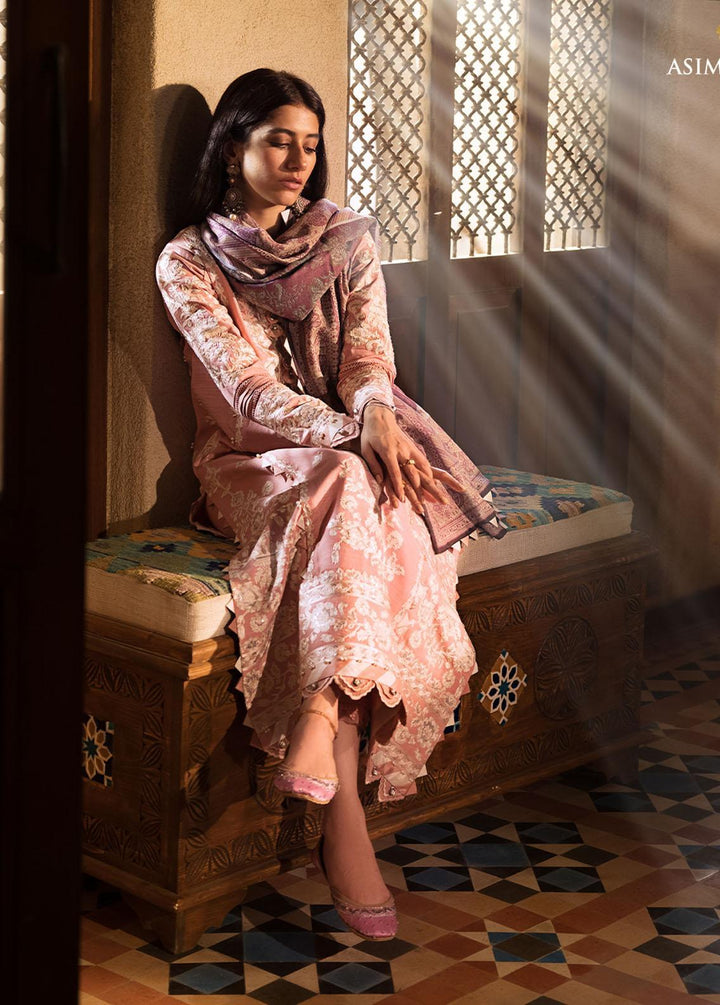 The Syra Edit by Asim Jofa Embroidered  Suits Unstitched 3 Piece AJ22SE AJK-05 - Winter Collection