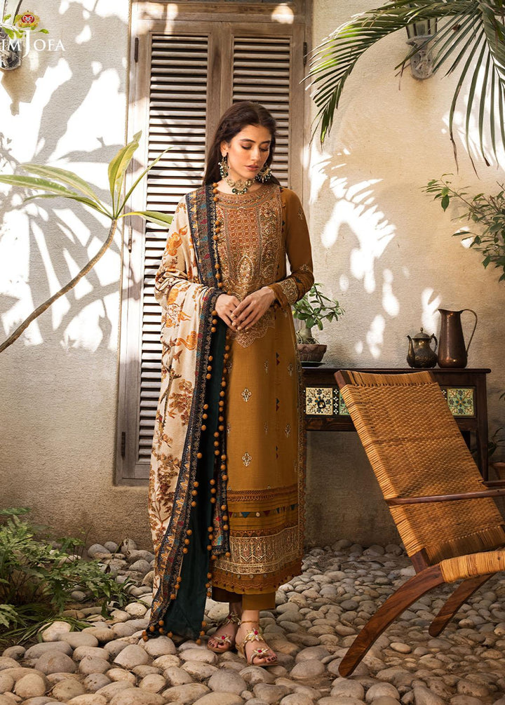 The Syra Edit by Asim Jofa Embroidered  Suits Unstitched 3 Piece AJ22SE AJK-07 - Winter Collection