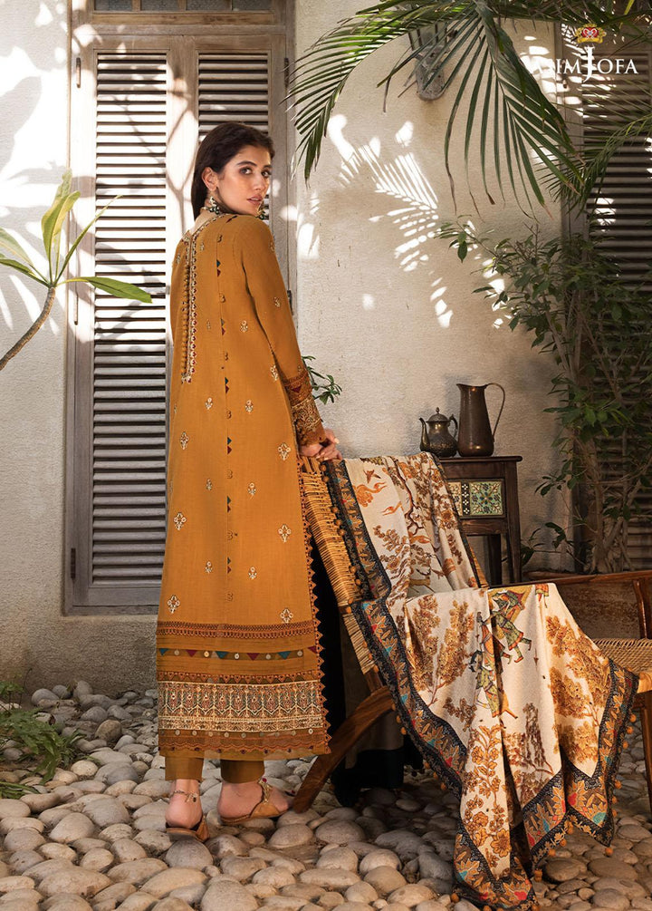 The Syra Edit by Asim Jofa Embroidered  Suits Unstitched 3 Piece AJ22SE AJK-07 - Winter Collection