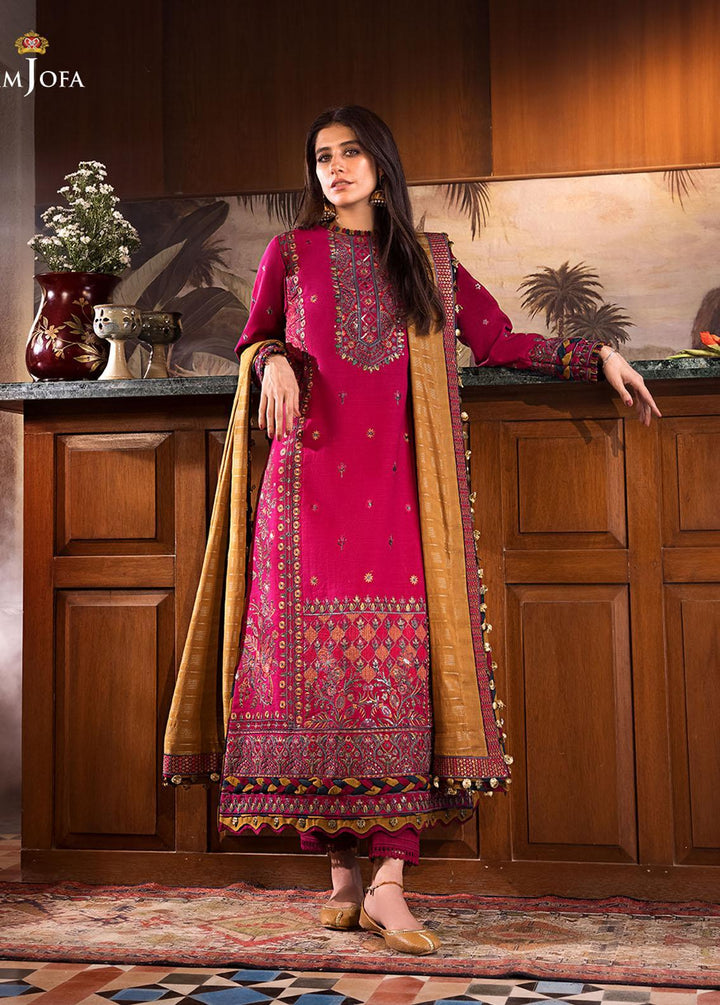 The Syra Edit by Asim Jofa Embroidered  Suits Unstitched 3 Piece AJ22SE AJK-08 - Winter Collection