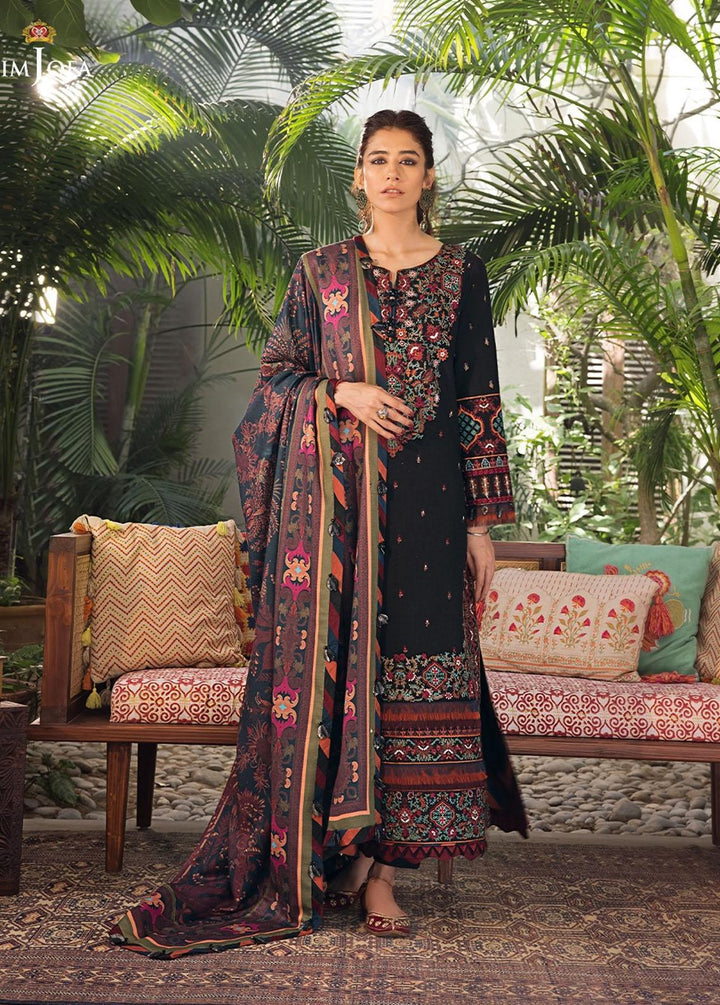 The Syra Edit by Asim Jofa Embroidered  Suits Unstitched 3 Piece AJ22SE AJK-11 - Winter Collection