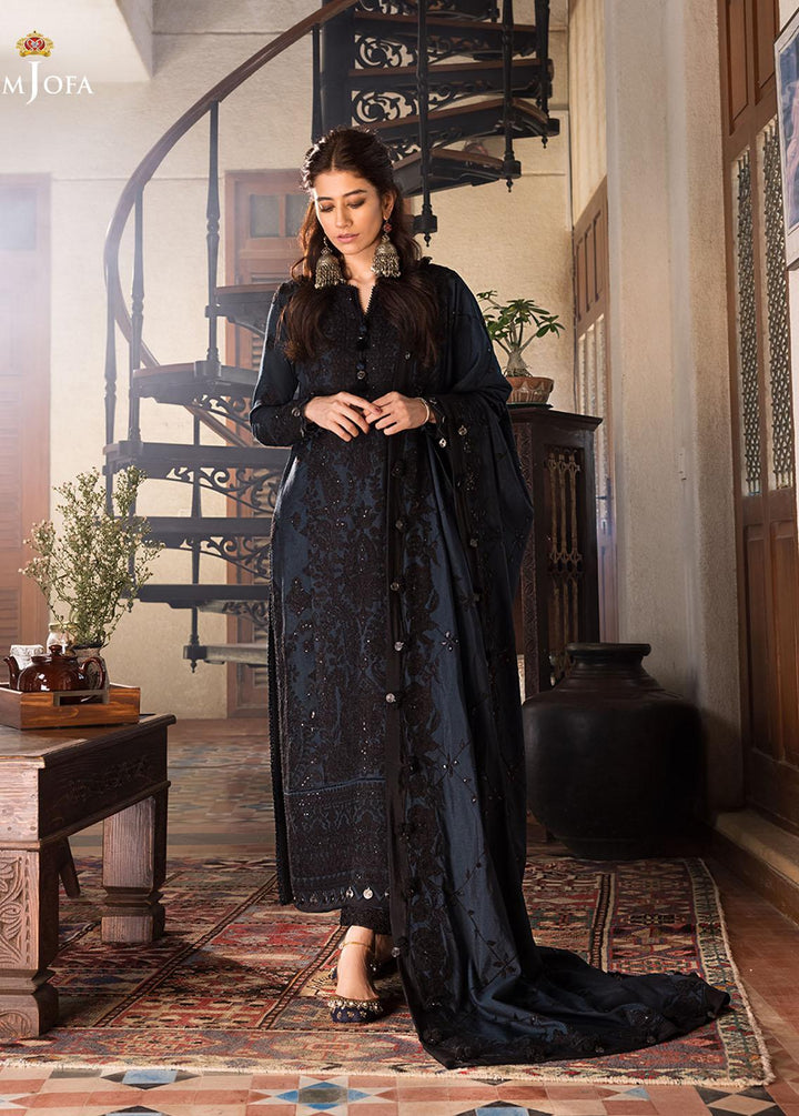 The Syra Edit by Asim Jofa Embroidered  Suits Unstitched 3 Piece AJ22SE AJK-13 - Winter Collection