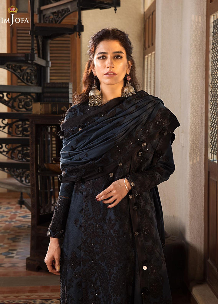 The Syra Edit by Asim Jofa Embroidered  Suits Unstitched 3 Piece AJ22SE AJK-13 - Winter Collection