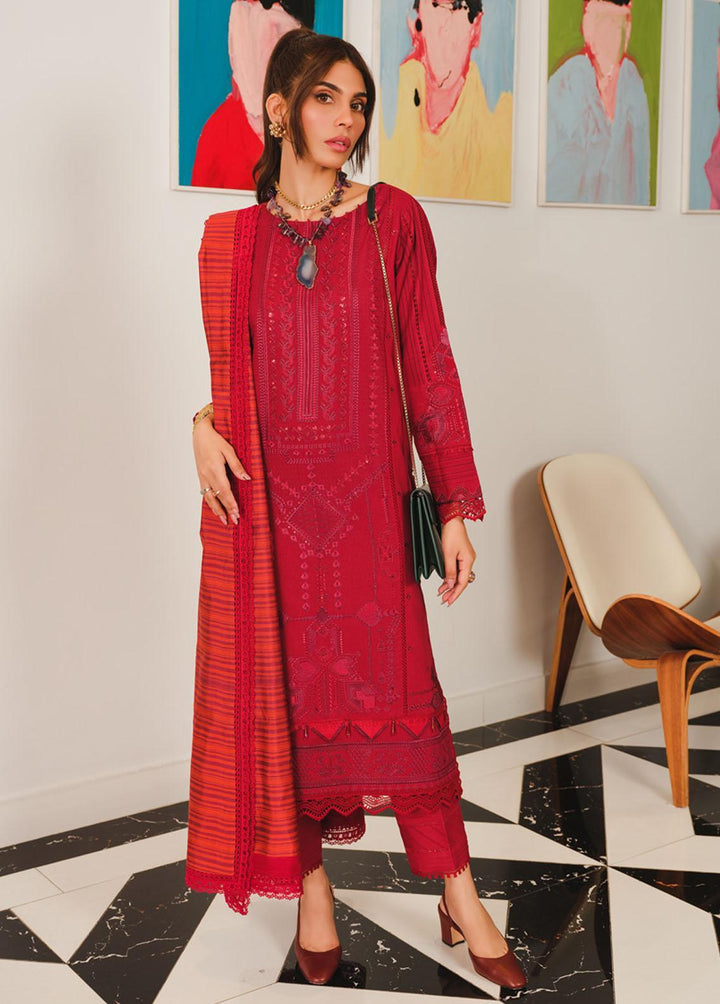 The Winter Affair By Rang Rasiya Embroidered Karandi Suits Unstitched 3 Piece RR22WA 03 Ayzel - Winter Collection