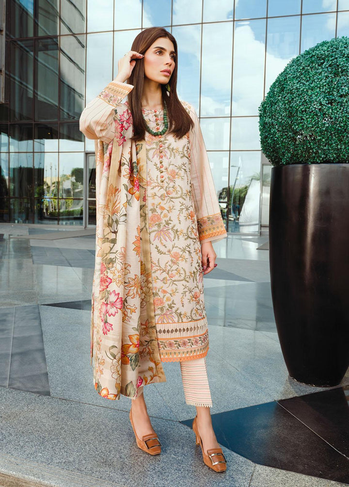 The Winter Affair By Rang Rasiya Embroidered Karandi Suits Unstitched 3 Piece RR22WA 06 Sherine - Winter Collection