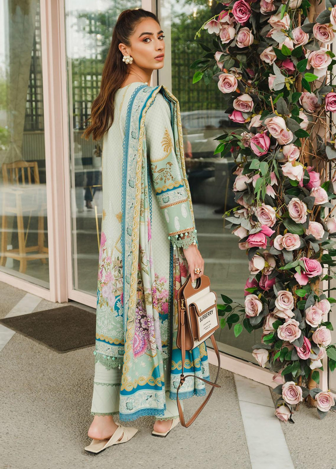 The Winter Affair By Rang Rasiya Embroidered Linen Suits Unstitched 3 Piece RR22WA 18 Falak - Winter Collection
