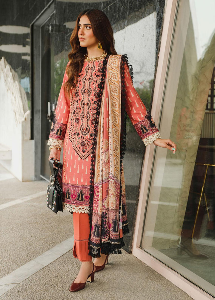 The Winter Affair By Rang Rasiya Embroidered Linen Suits Unstitched 3 Piece RR22WA 24 Anayah - Winter Collection