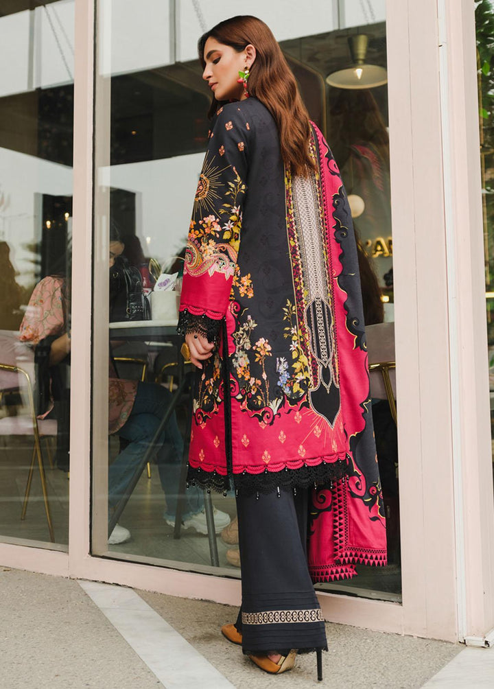 The Winter Affair By Rang Rasiya Embroidered Linen Suits Unstitched 3 Piece RR22WA 25 Gul - Winter Collection