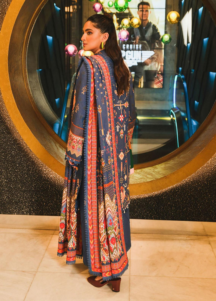 The Winter Affair By Rang Rasiya Printed Chambray Suits Unstitched 3 Piece RR22WA 32 Iraj - Winter Collection