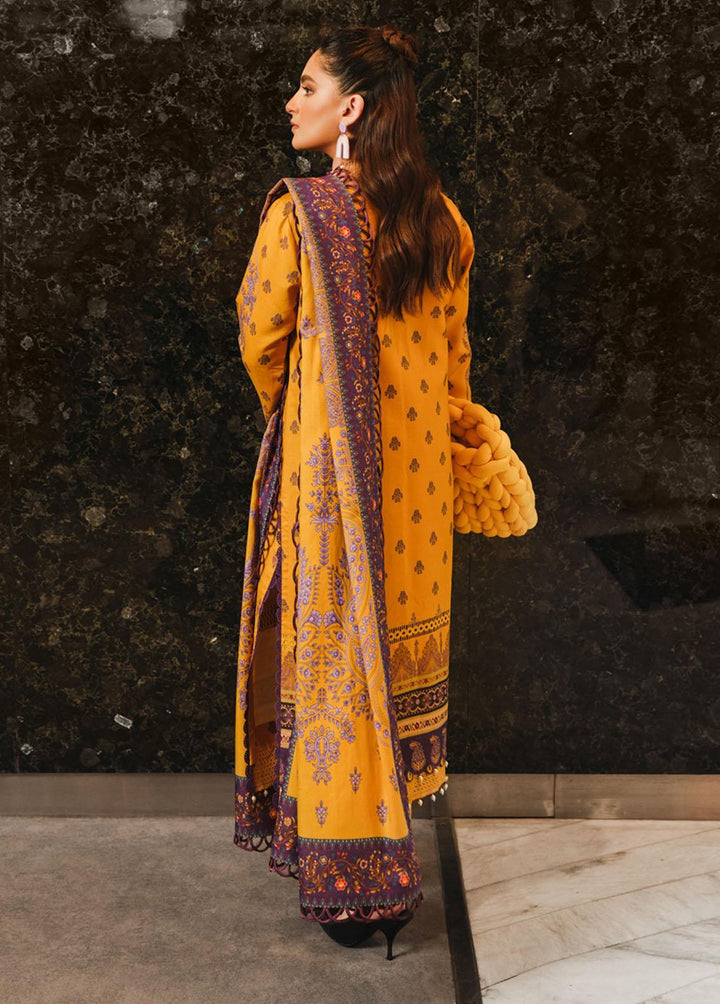 The Winter Affair By Rang Rasiya Printed Chambray Suits Unstitched 3 Piece RR22WA 33 Mehak - Winter Collection