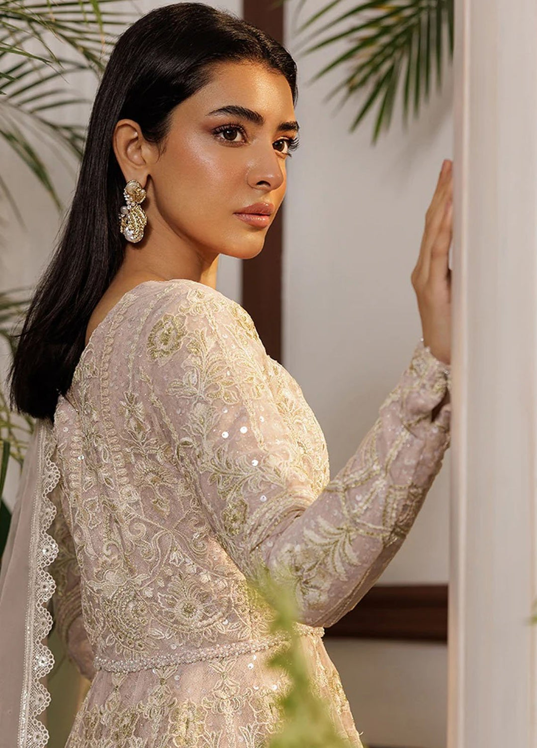 Thread and Motifs Pret Embroidered Net 2 Piece 8390.3