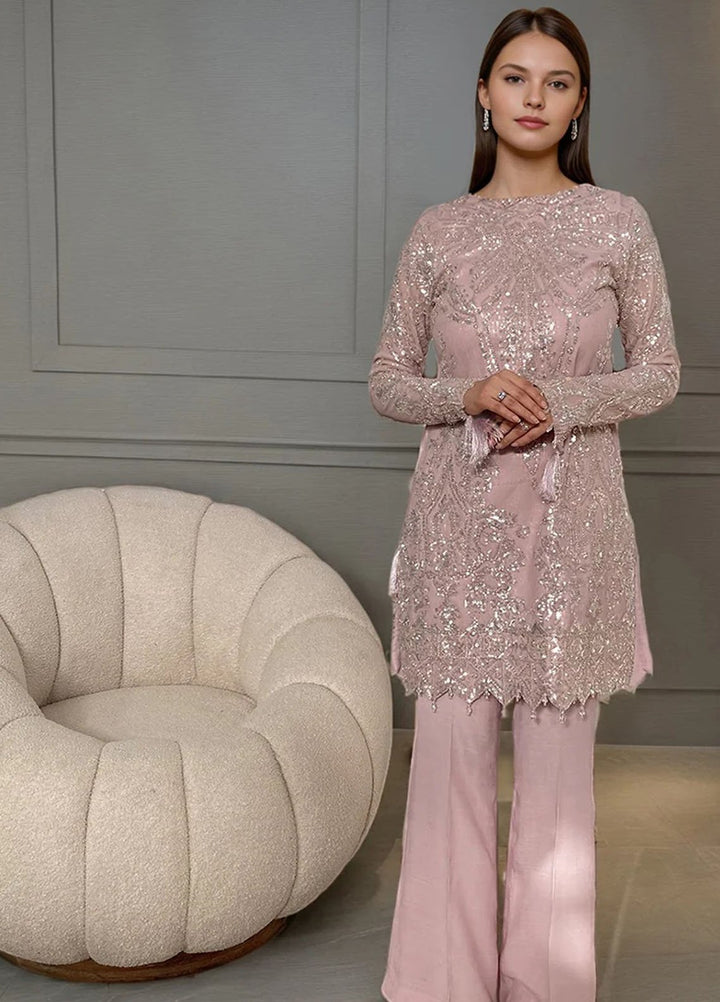 Thread and Motifs Pret Embroidered Net 3 Piece 9751.3