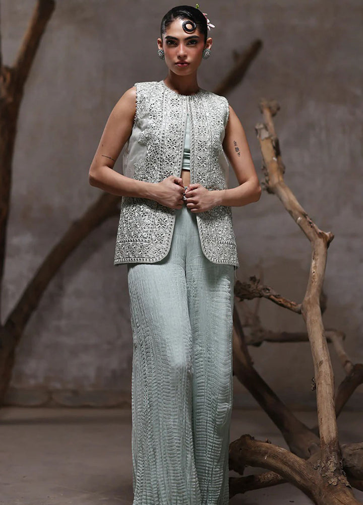 Thread and Motifs Pret Embroidered Organza 2 Piece 9541