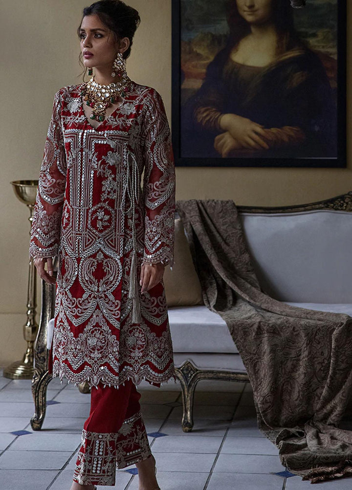 Threads & Motifs Luxury Pret  Organza Shirt THM21F 7718.1