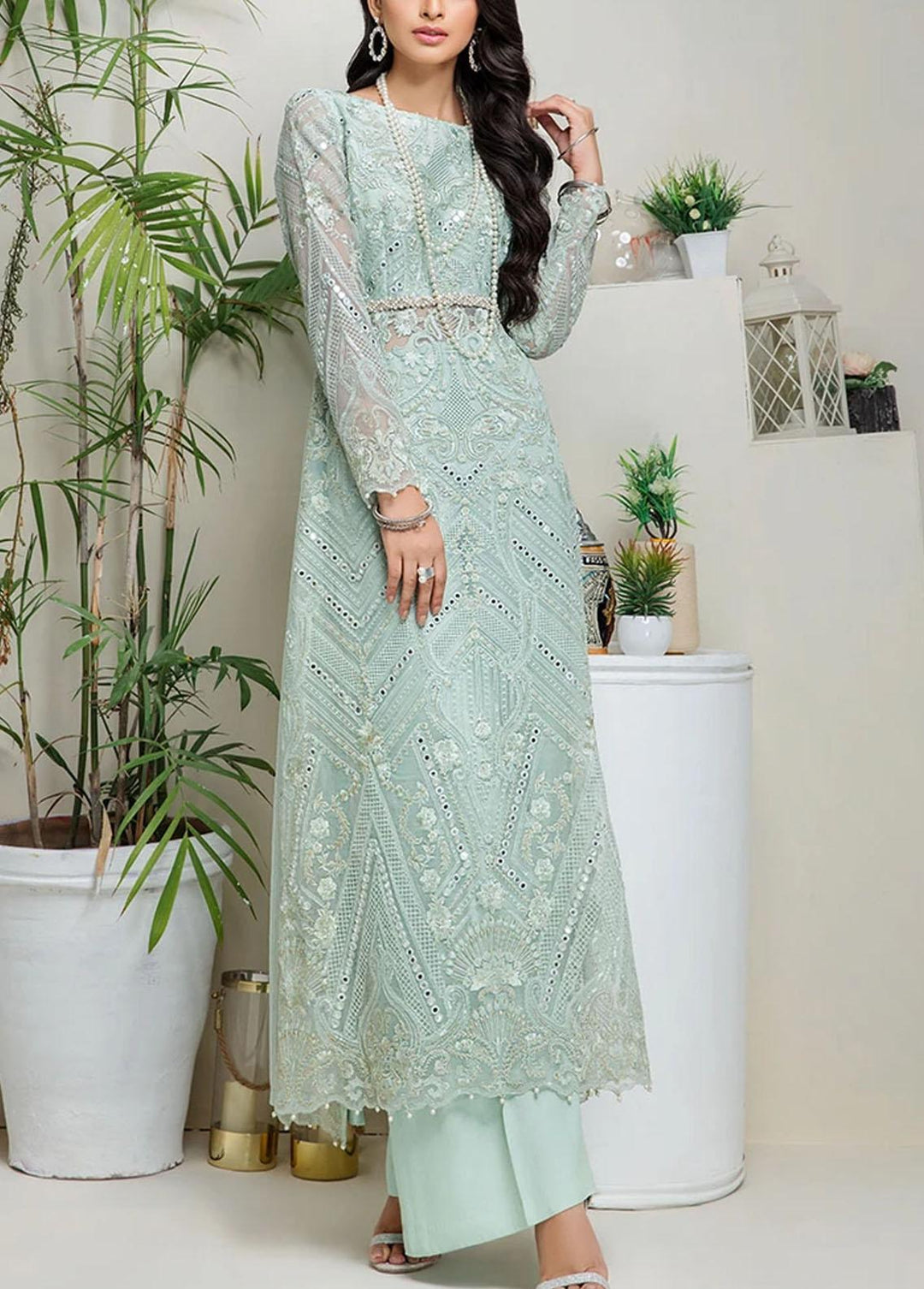 Threads & Motifs Pret Formal Net Kurties THM21F 6682.1-f