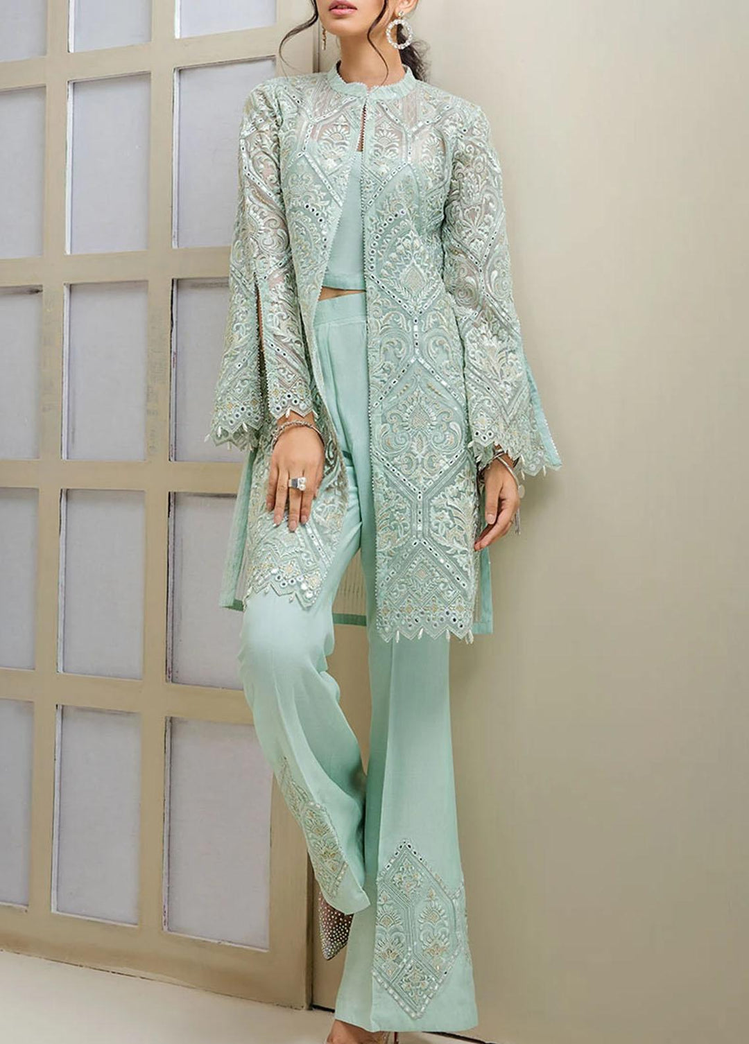 Threads & Motifs Pret Formal Organza Jacket THM21F 6698-B