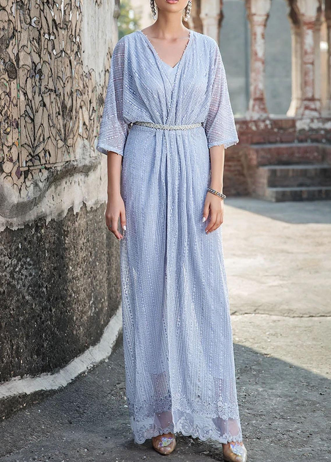 Threads & Motifs Pret Formal Net Kurties THM21F 6714-b