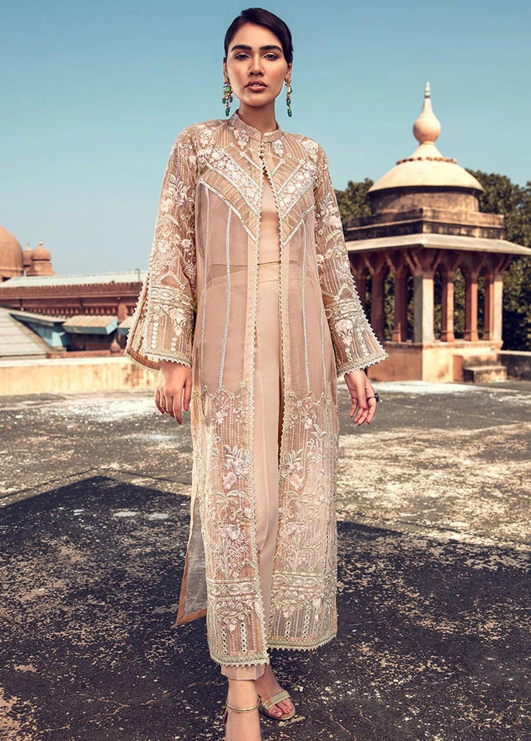 Threads & Motifs Pret Formal Organza Kurties THM21F 6827