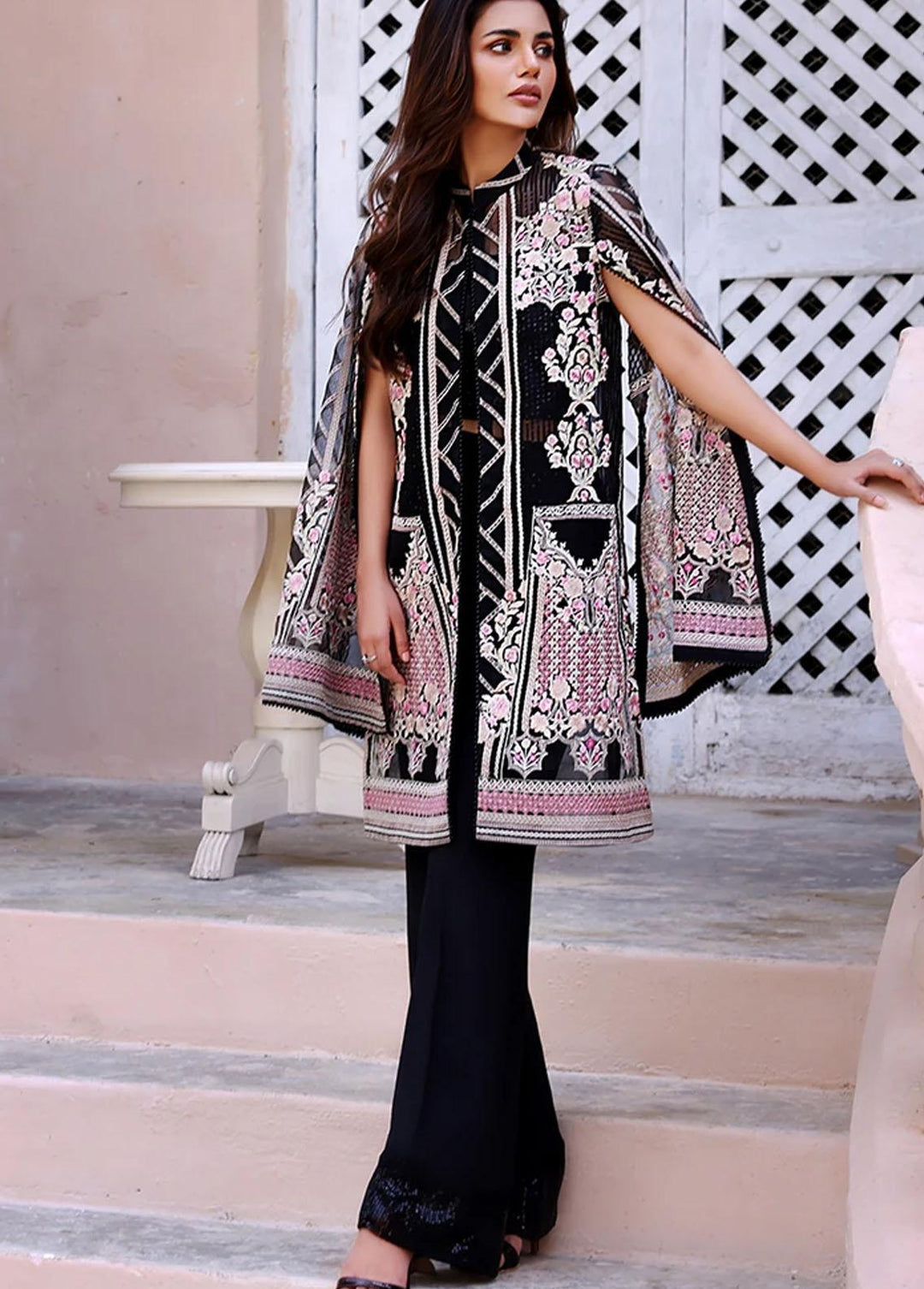 Threads & Motifs Pret Formal Organza Kurties THM21F 7030
