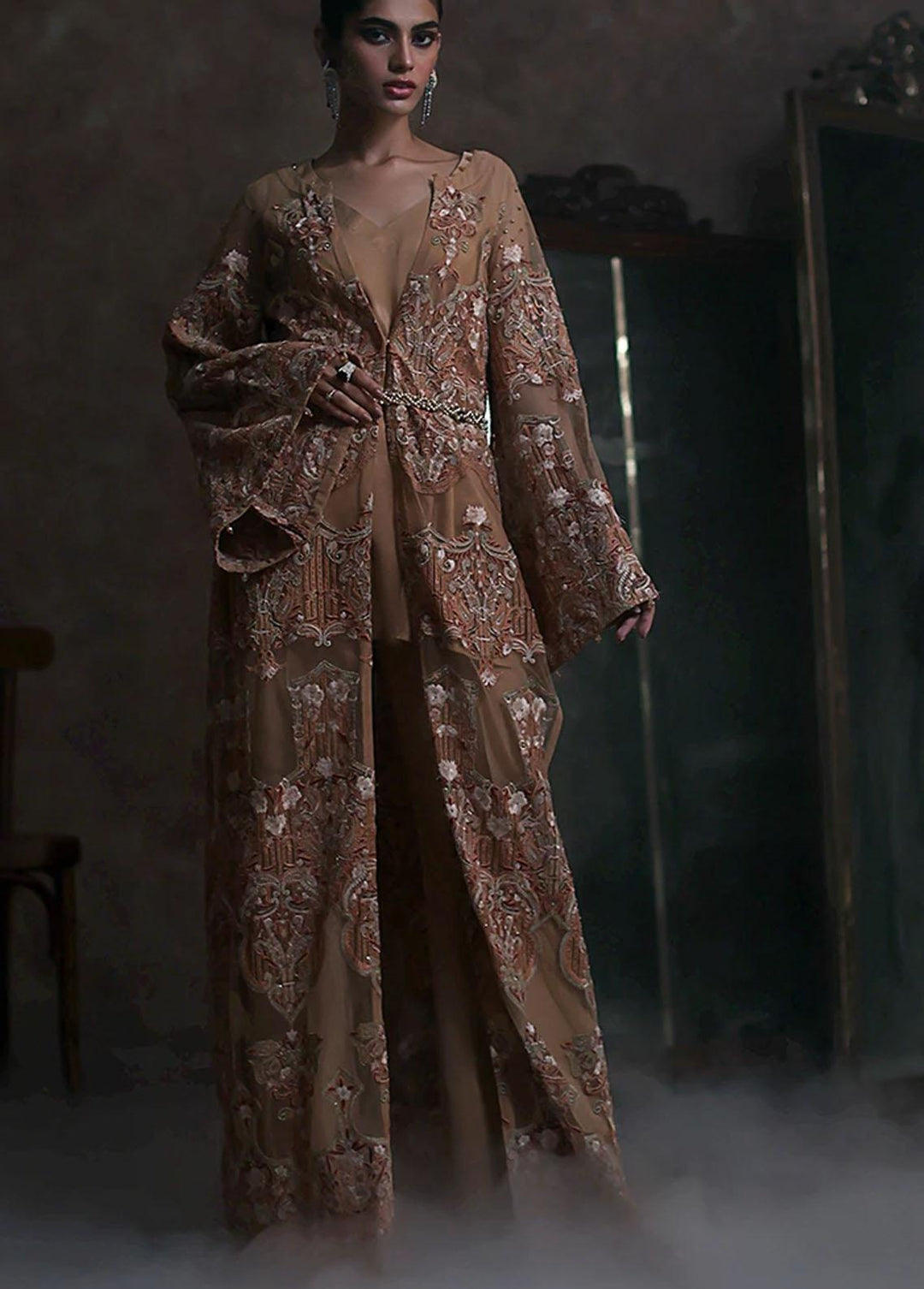 Threads & Motifs Pret Formal Net Gown THM21F 7036.1