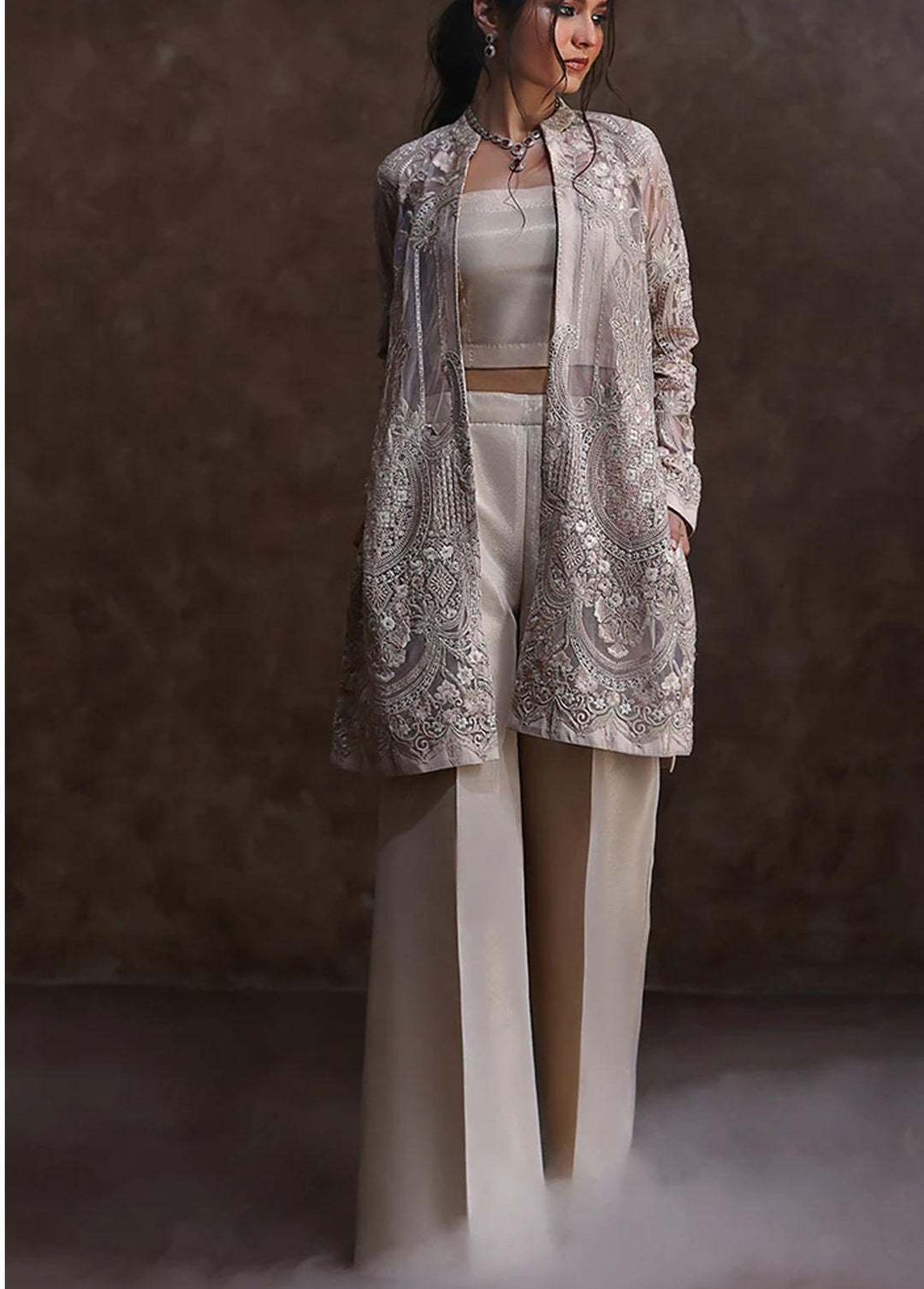 Threads & Motifs Pret Formal Net Jacket THM21F 7053