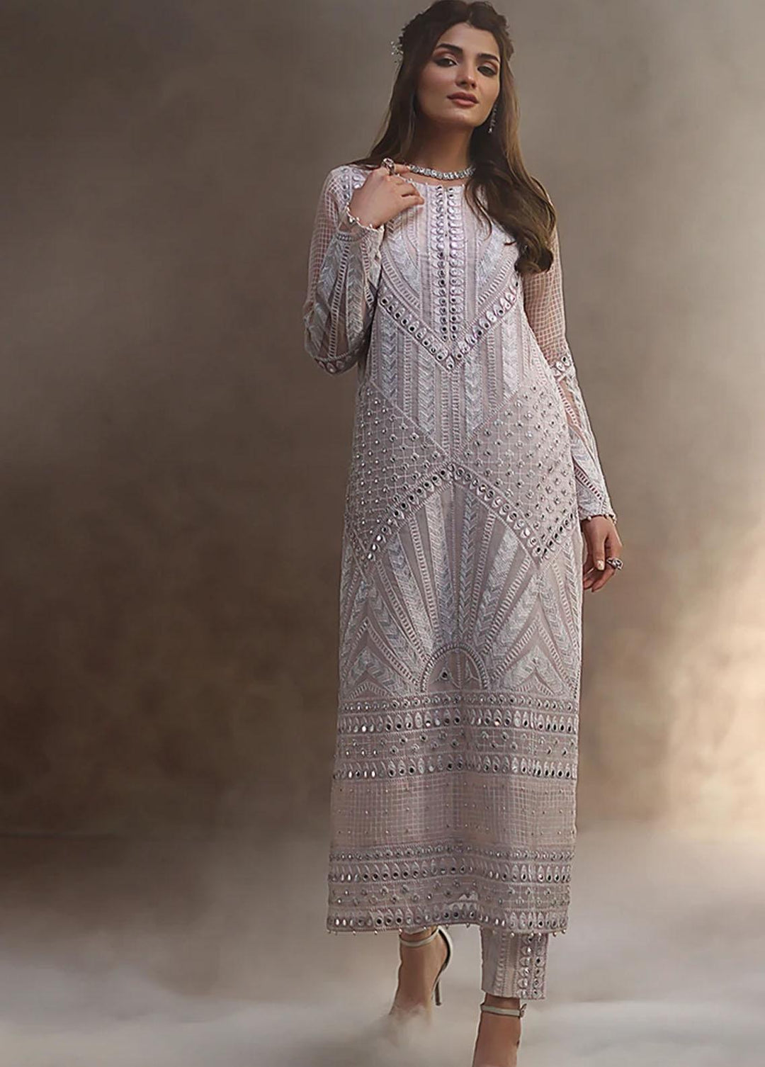 Threads & Motifs Pret Formal Organza Kurties THM21F 7059