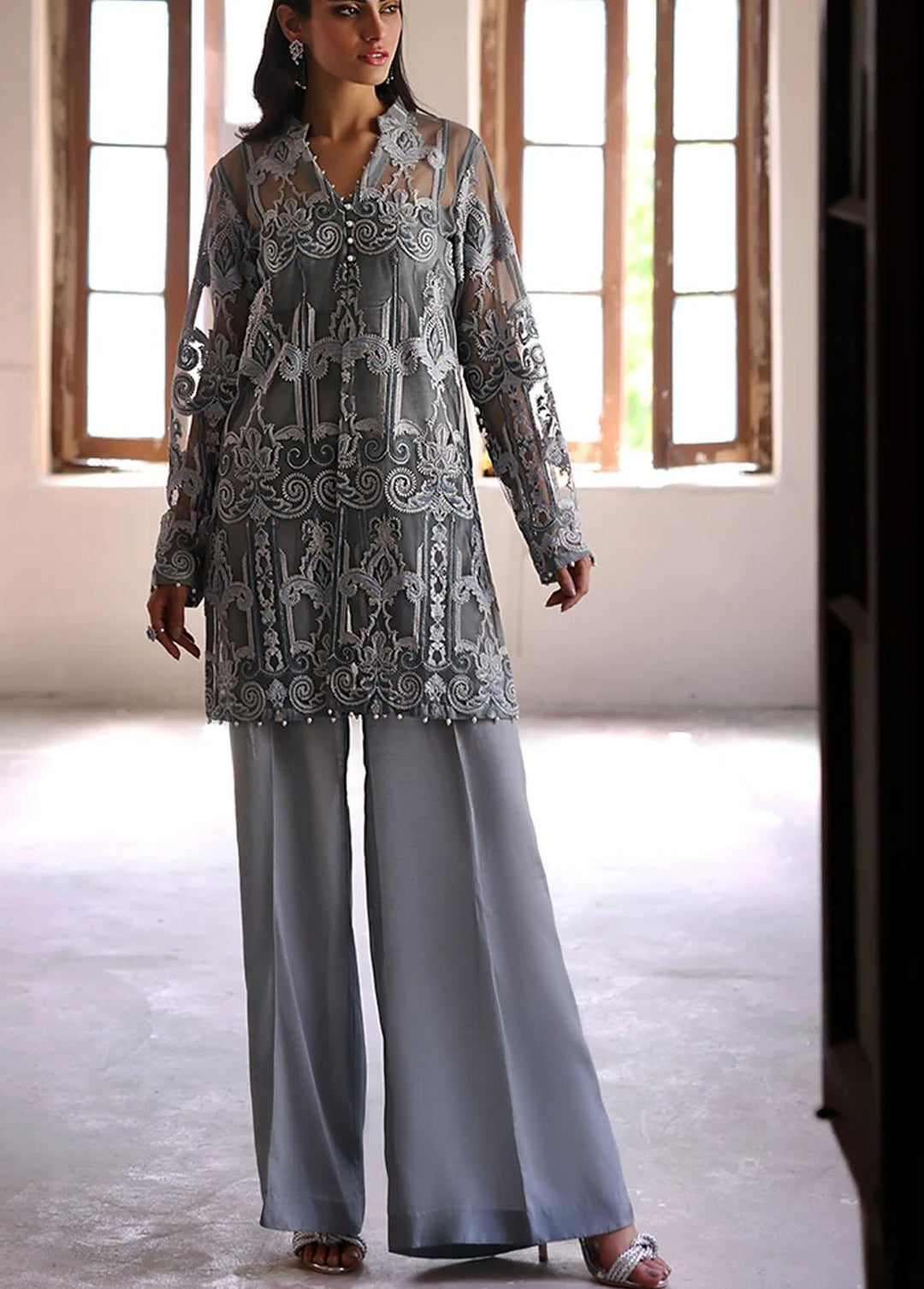 Threads & Motifs Pret Formal Net Kurties THM21F 7068