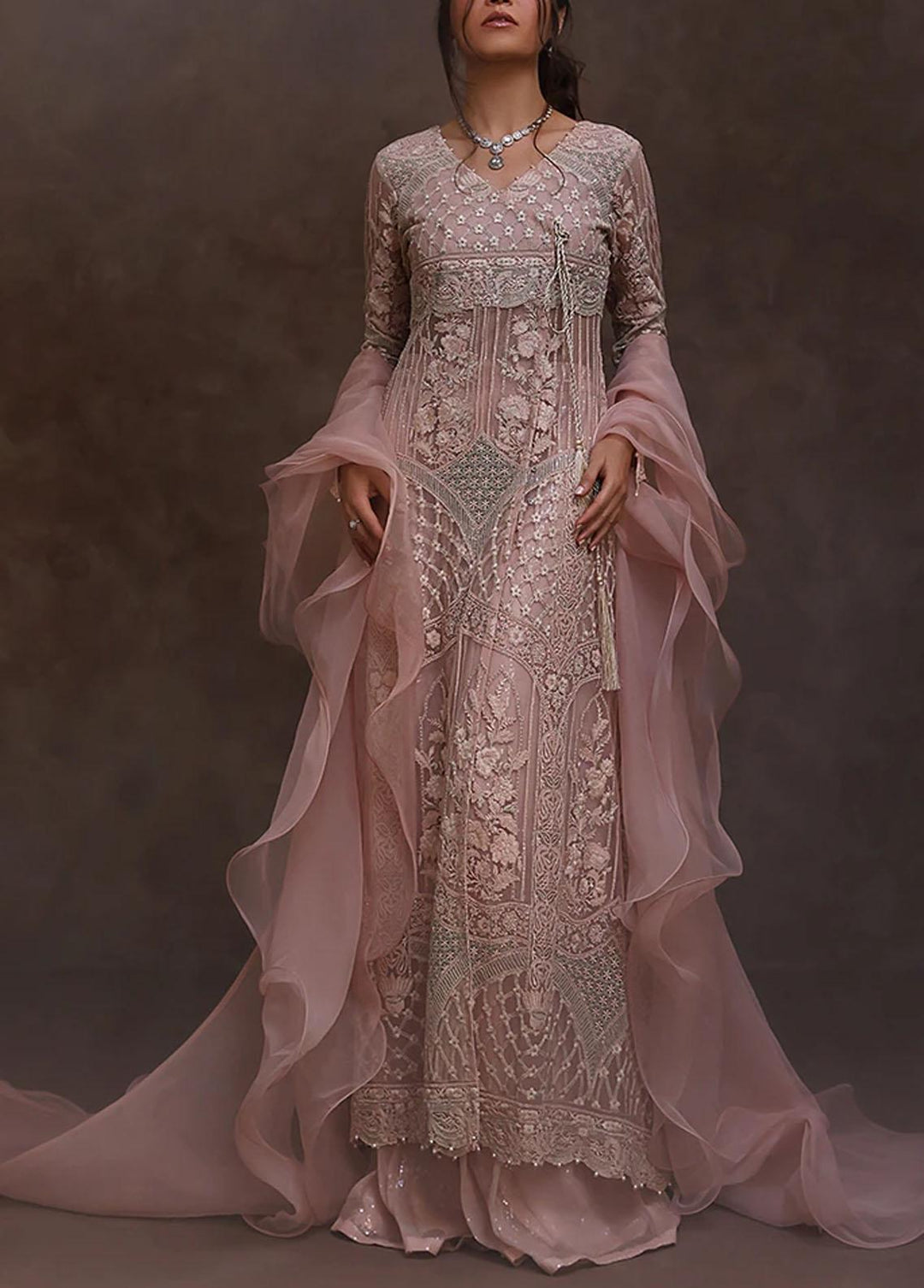 Threads & Motifs Pret Formal Net Dress THM21F 7075