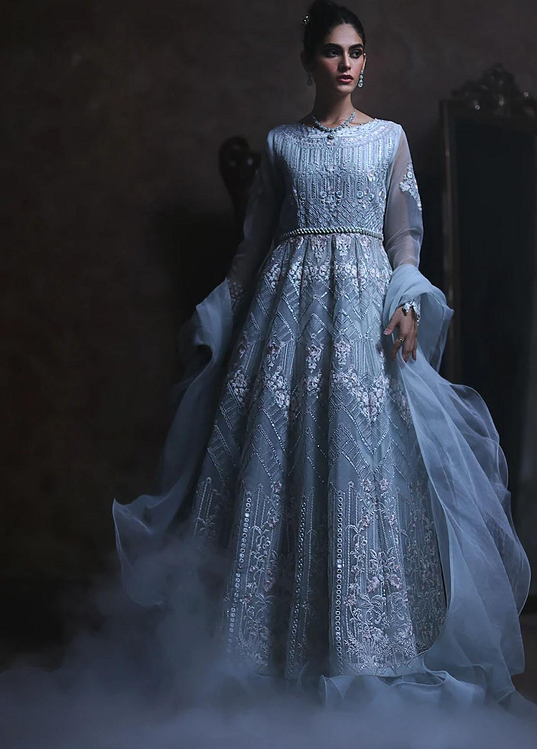 Threads & Motifs Pret Formal Organza Dress THM21F 7179