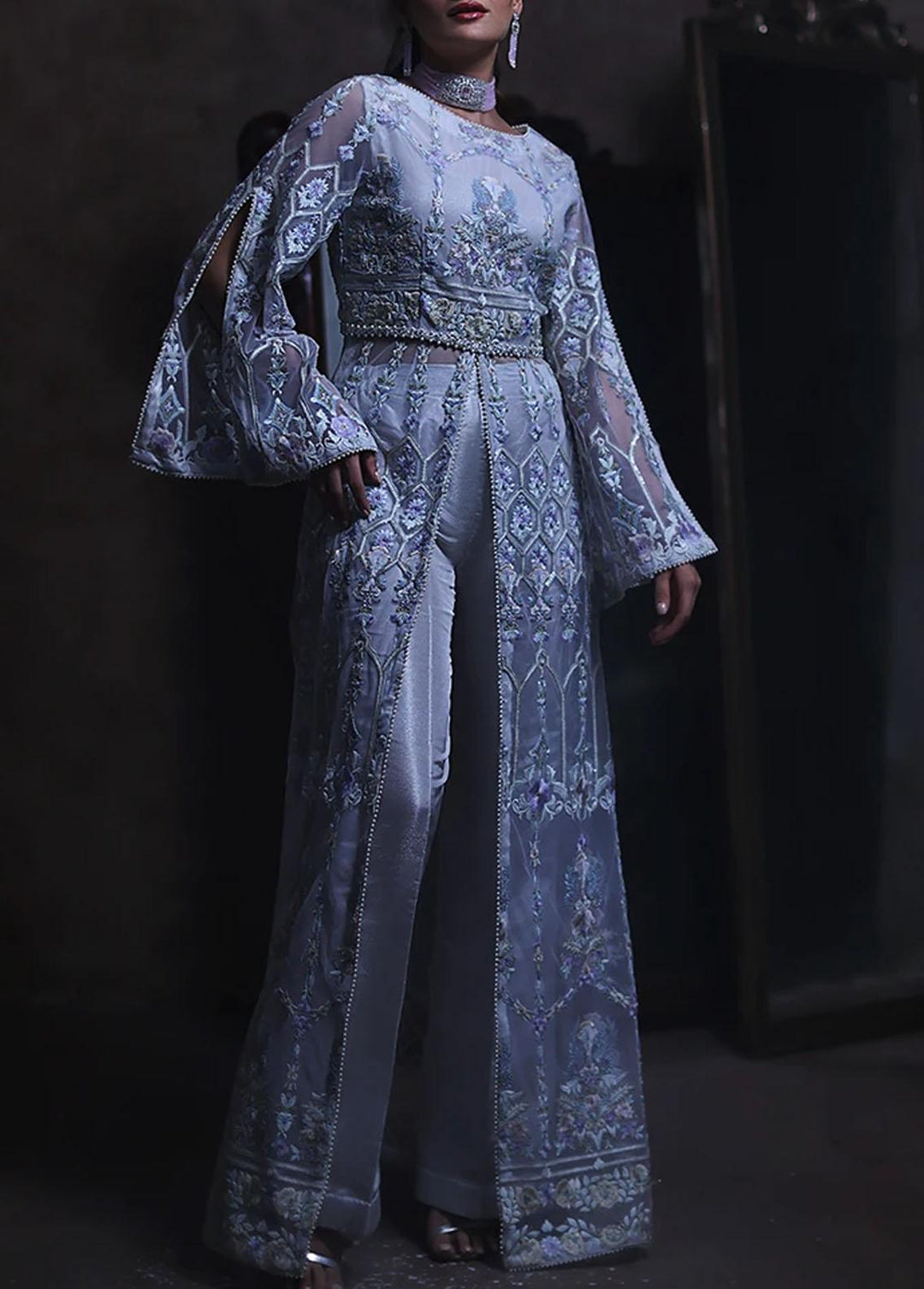 Threads & Motifs Pret Formal Net Kurties THM21F 7182.1