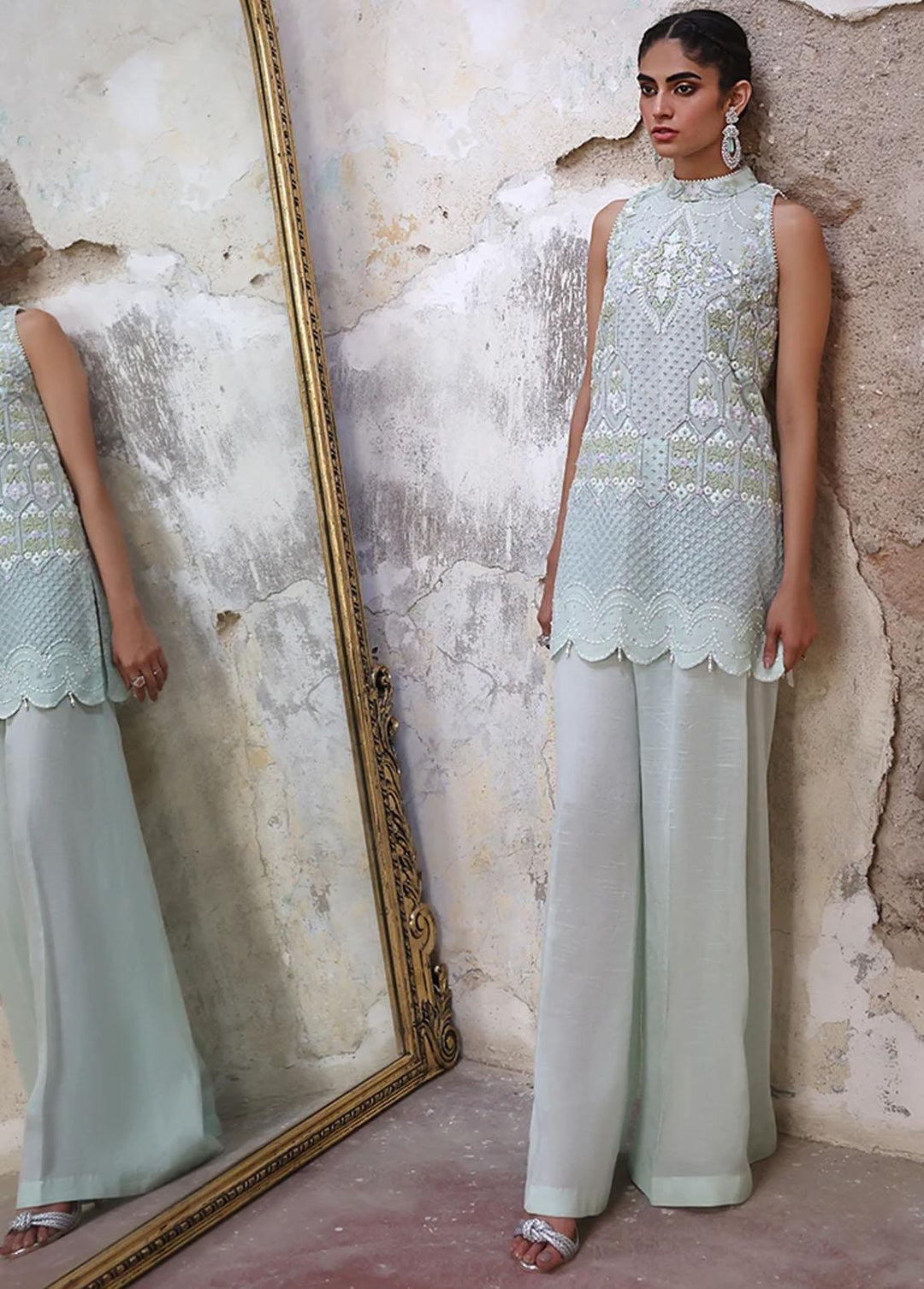 Threads & Motifs Pret Formal Net Kurties THM21F 7191