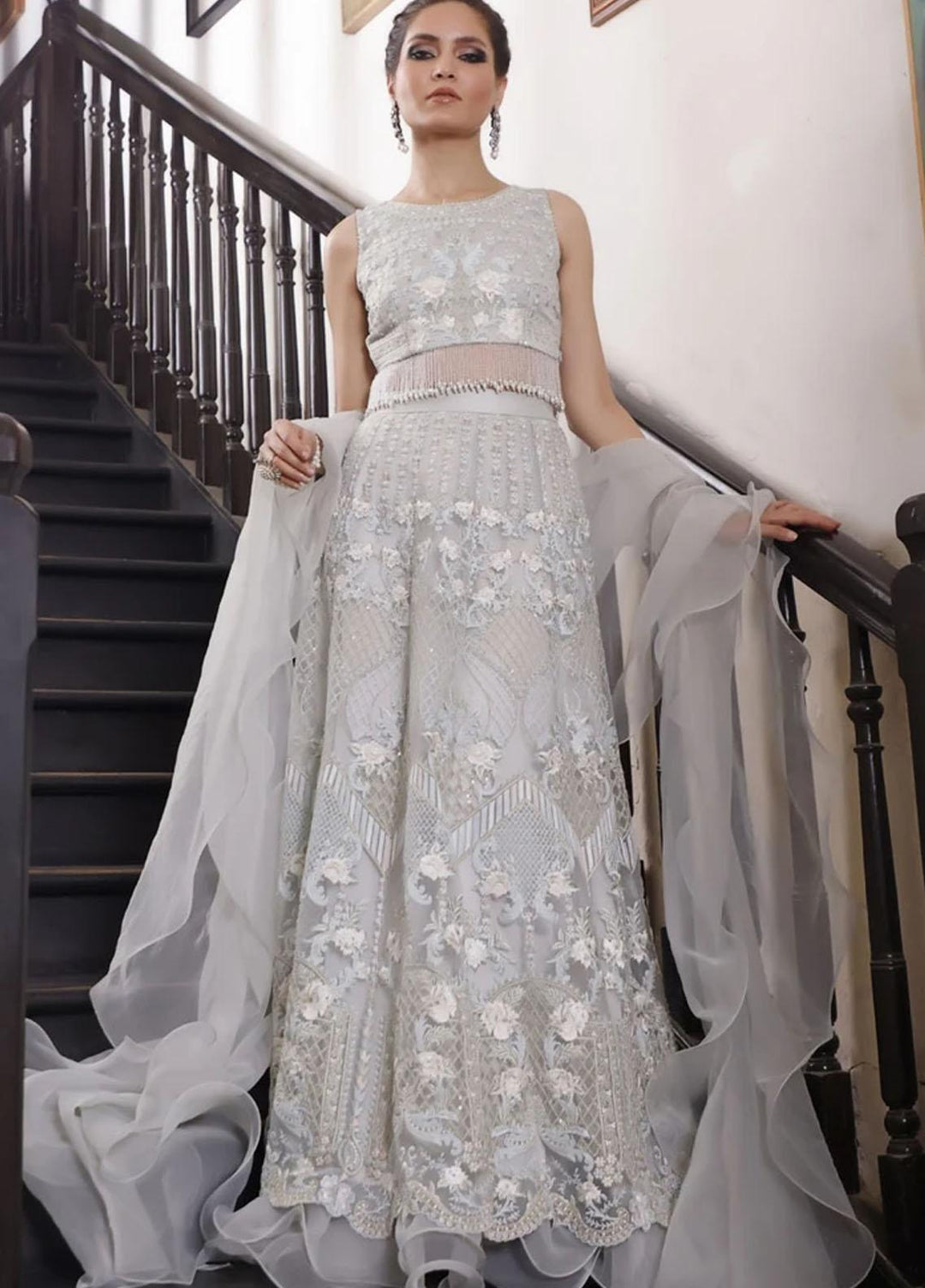 Threads & Motifs Pret Formal Organza 2 Piece THM21F 7234
