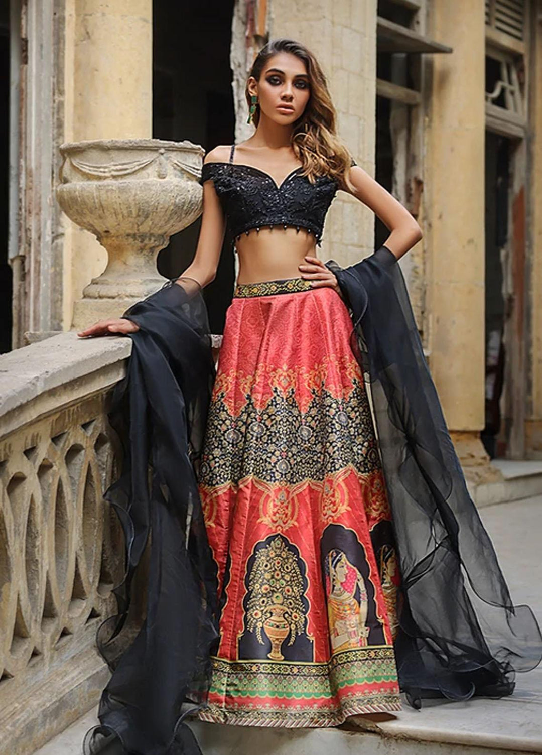 Threads & Motifs Pret Formal Net 2 Piece THM21F 7461