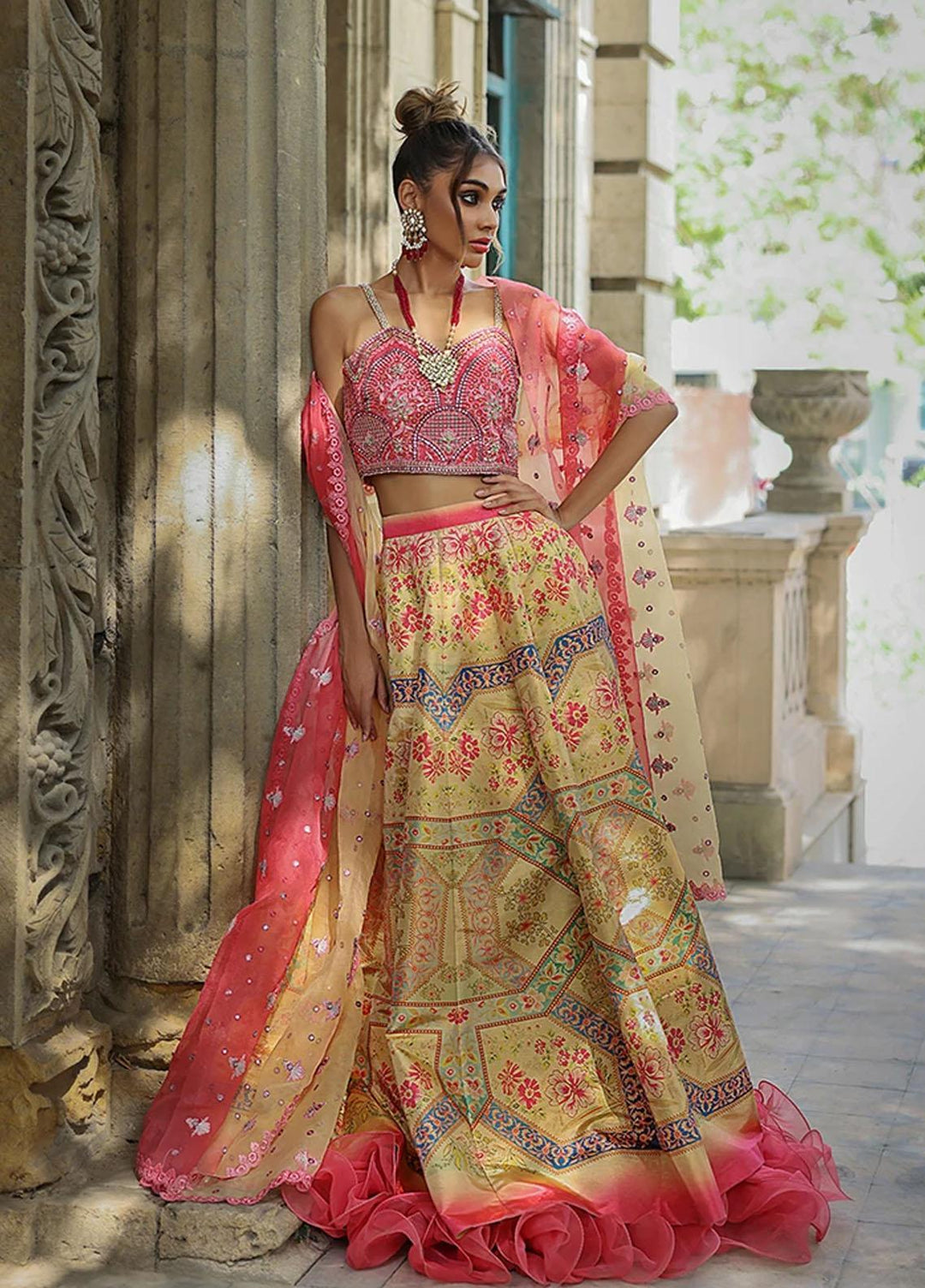 Threads & Motifs Pret Formal Organza 2 Piece THM21F 7511