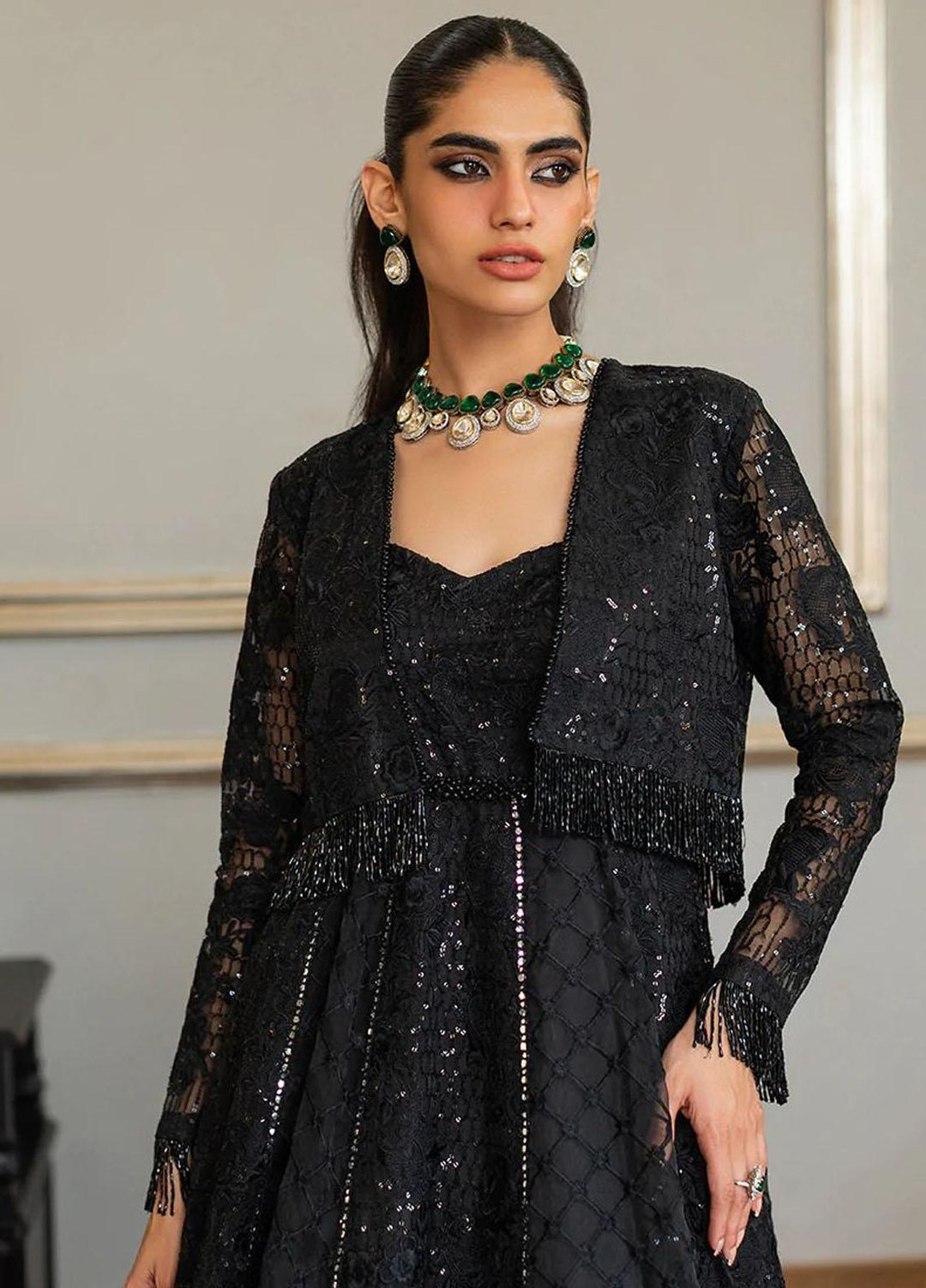 Threads & Motifs Luxury Pret  Organza Lehenga and Blouse 8224