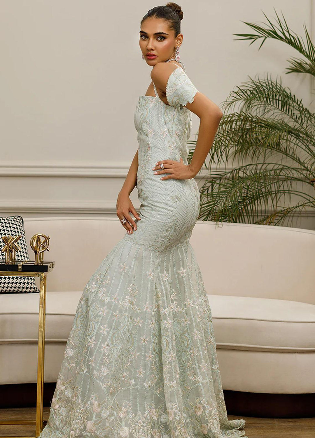 Threads & Motifs Pret Formal Wear Organza Maxi 8401