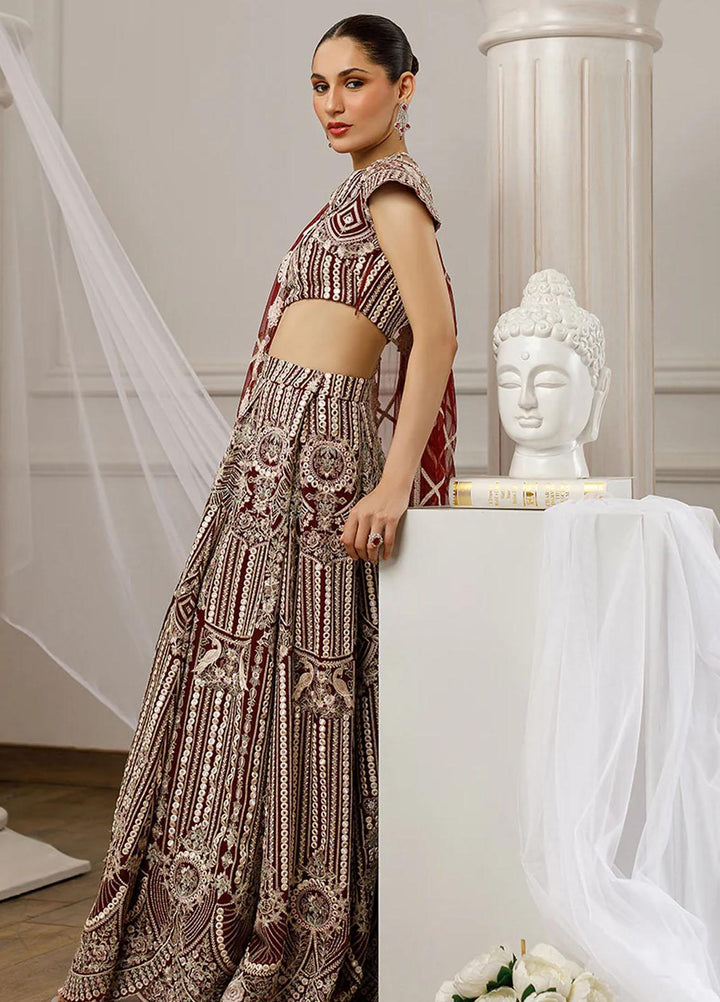 Threads & Motifs Pret Formal Wear Chiffon 2 Piece Suit 8424